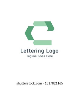 Lettering C Vector