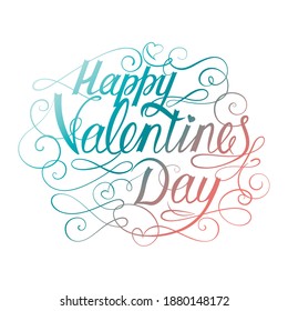lettering cards happy valentines day