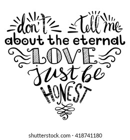 Lettering composition
