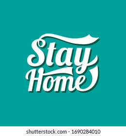 lettering covid-19 logo vector template