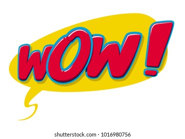 Lettering Emotional Text Wow