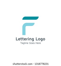 Lettering F Vector