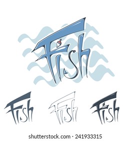 Lettering Fish.