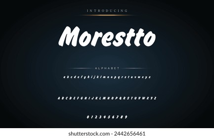 Letra de fuente aislada en el fondo. Alfabeto texturizado en estilo street art y graffiti. Grunge y efecto sucio.  Letras de pincel vectorial.
