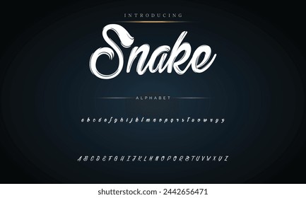 Lettering font isolated on background. Texture alphabet in street art and graffiti style. Grunge and dirty effect.  Vector brush letters.