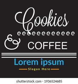 Lettering Foog Logo Design Vector