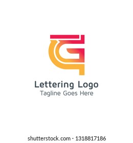 Lettering G Vector