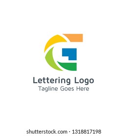 Lettering G Vector