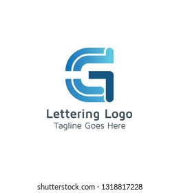 Lettering G Vector