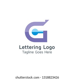 Lettering G Vector