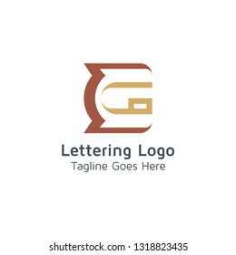 Lettering G Vector