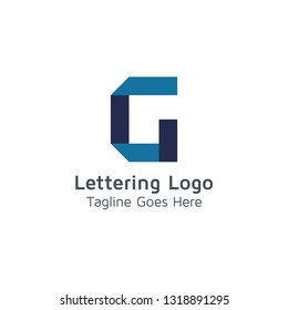 Lettering G Vector
