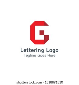 Lettering G Vector