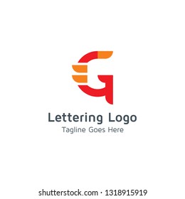 Lettering G Vector