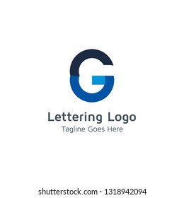 Lettering G Vector