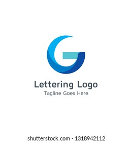 Lettering G Vector