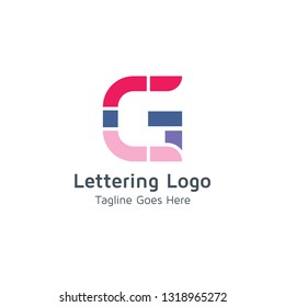 Lettering G Vector