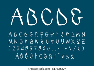 Lettering Graffiti Vector Fonts Letters