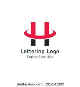 Lettering H Vector