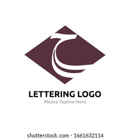 Vektorillustration der Buchstaben Ha (ح). Vorlage für arabische Logos