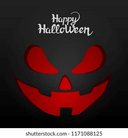 Lettering "Happy Halloween" and Jack
