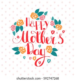 Lettering for Happy Mothers Day