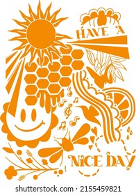 Lettering have a nice day