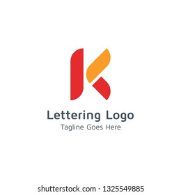 Lettering K Vector