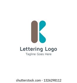 Lettering K Vector