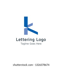 Lettering K Vector