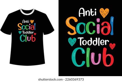 lettering Kid T-shirt Designs Template