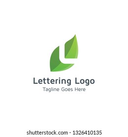 Lettering L Vector