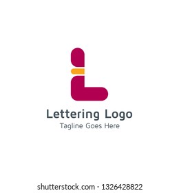 Lettering L Vector