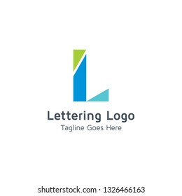 Lettering L Vector