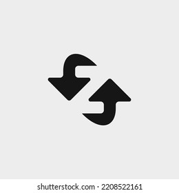 Lettering, Letter, Arrow, Turn, Circle, Return, Send, Delivery, Logistics, Typography, Z Logo, Icon Vector