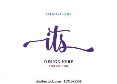 ITS lettering logo is simple, easy to understand and authoritative