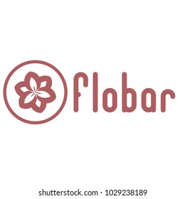 Lettering logo vector type.