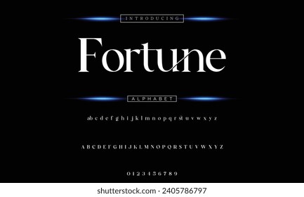 Lettering Minimalist Fashion. Elegant alphabet letters serif font and number. Typography fonts regular uppercase, lowercase.