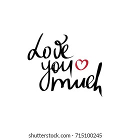 Lettering.  Motivational quote. Hand written sign for every design production.  Vector