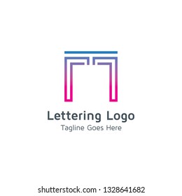 Lettering N Vector