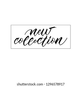 Lettering new collection drow by brushpen