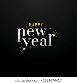 Lettering New Year Collection Design