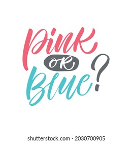 ¿Leer "rosa o azul?" Para la fiesta recién nacida