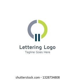 Lettering O Vector