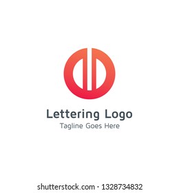 Lettering O Vector