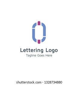 Lettering O Vector