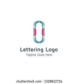 Lettering O Vector