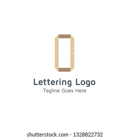 Lettering O Vector