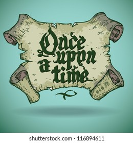 Lettering Once Upon A Time