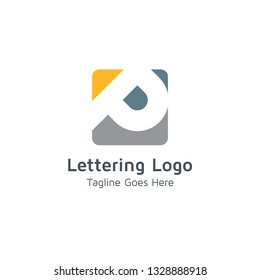 Lettering P Vector
